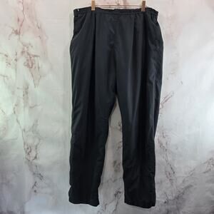 Footjoy Rain Pants Mens Medium Black Dry Joys Foot Joy FJ Waterproof